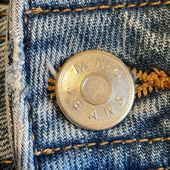 Mango High Waist Culotte Jeans - Picture 10 of 13